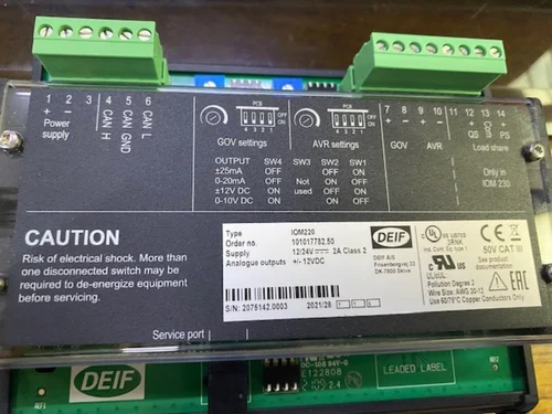 DEIF IOM-220 